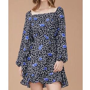 BCBG GENERATION SQUARE NECK DRESS SIZE 14 NWT